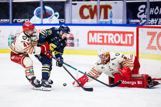 Kalmars Eric Norin och Södertäljes Teemu Väyrynen