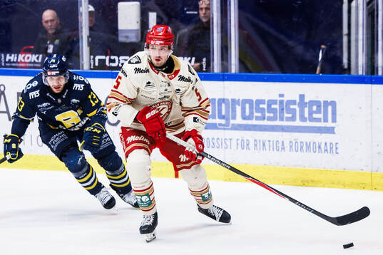 Kalmars Tobias Aronsson och Södertäljes Henrik Eriksson