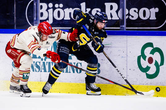 Kalmars Mathias Wigley och Södertäljes Daniel Norbe