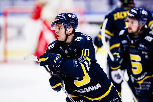 Södertäljes Felix Öhrqvist jublar