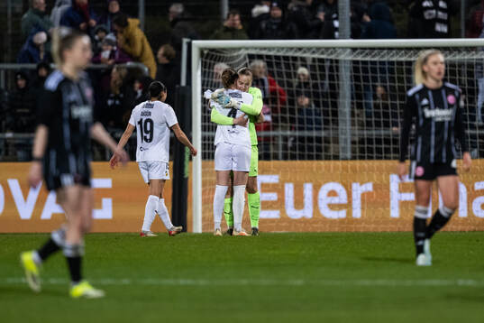 during the UEFA Women's Europa Cup semifinal between
