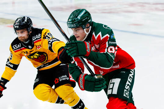 Luleås Pontus Själin och Frölundas Filip Cederqvist