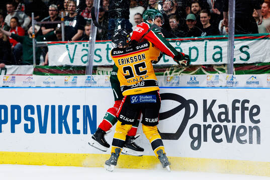 Luleås Filip Eriksson och Frölundas Henrik Tömmernes