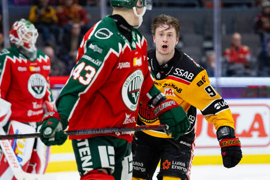 Frölundas Tom Nilsson och Luleås Pontus Andreasson