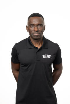 Assisterande tränare Frankie Boakye