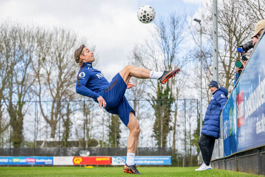 Patrick Berg and Ståle Solbakken, head coach of the