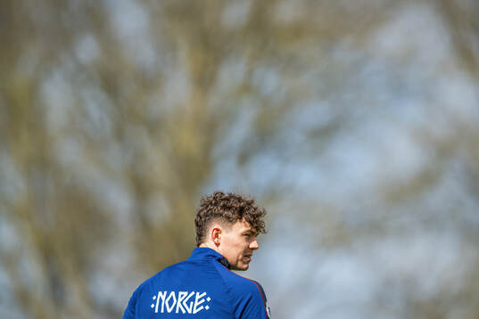 Jørgen Strand Larsen of the Norwegian national football