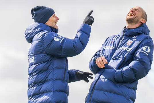 Ståle Solbakken, head coach of the Norwegian national