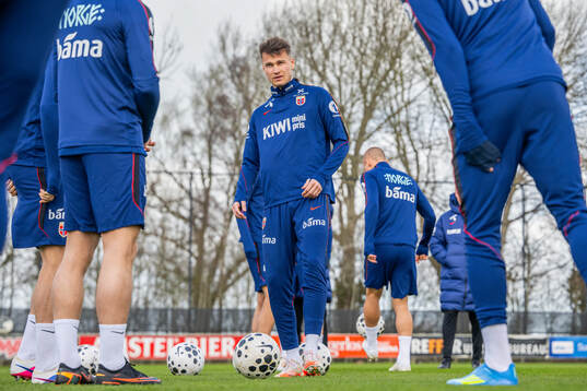 Odin Bjørtuft of the Norwegian national football team