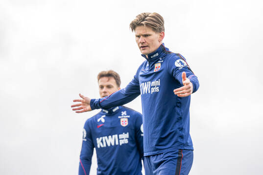 David Møller Wolfe of the Norwegian national football team