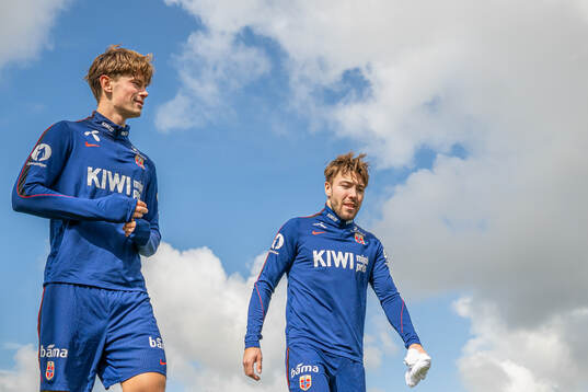 Henrik Falchener and Fredrik André Bjørkan of the