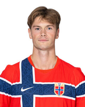 Henrik Falchener of the Norwegian national football team