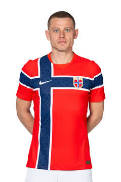 Julian Ryerson of the Norwegian national football team