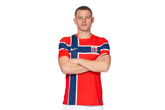 Julian Ryerson of the Norwegian national football team