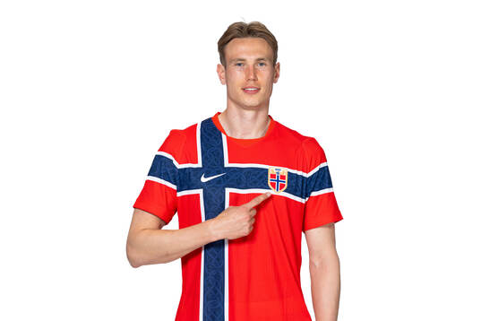 Torbjørn Lysaker Heggem of the Norwegian national football