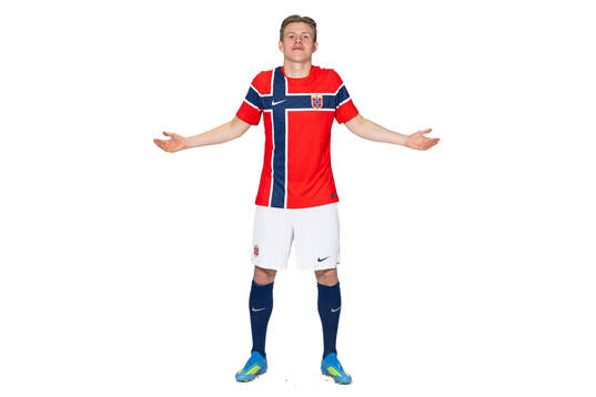 Jens Petter Hauge of the Norwegian national football team