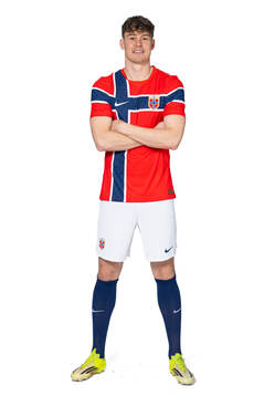 Jørgen Strand Larsen of the Norwegian national football