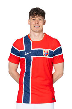 Jørgen Strand Larsen of the Norwegian national football