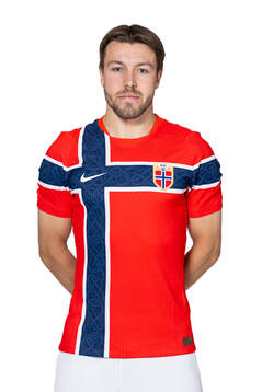 Fredrik André Bjørkan of the Norwegian national football