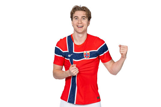 Kristian Thorstvedt of the Norwegian national football team