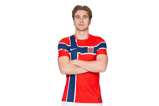 Kristian Thorstvedt of the Norwegian national football team