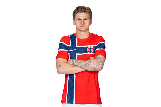 David Møller Wolfe of the Norwegian national football team