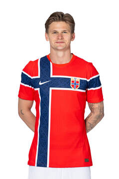 David Møller Wolfe of the Norwegian national football team