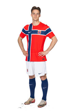 Felix Horn Myhre of the Norwegian national football team