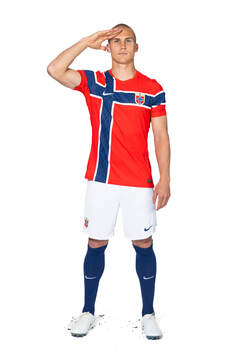Leo Østigård of the Norwegian national football team