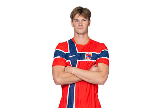 Henrik Falchener of the Norwegian national football team