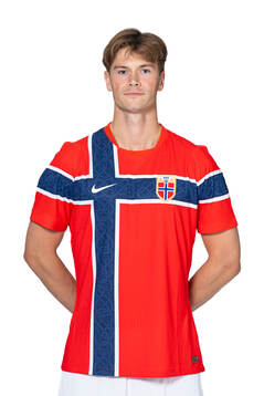 Henrik Falchener of the Norwegian national football team