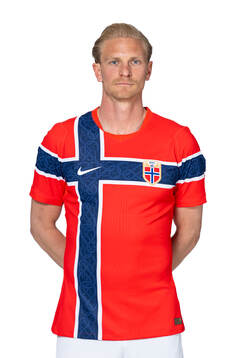 Morten Thorsby of the Norwegian national football team
