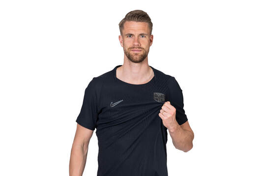 Kristoffer Ajer of the Norwegian national football team