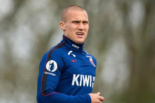 Leo Østigård of the Norwegian national football team