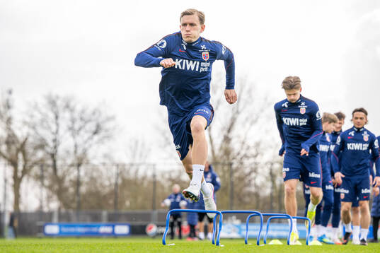 Marcus Holmgren Pedersen of the Norwegian national football