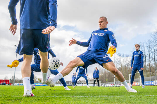 Leo Østigård of the Norwegian national football team