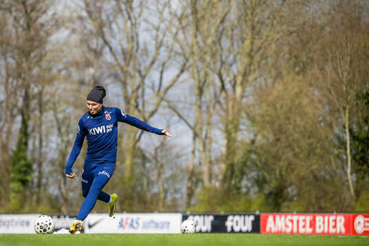 Andreas Schjelderup of the Norwegian national football team