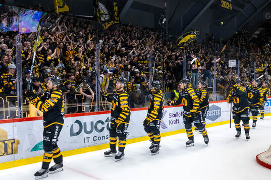 Skellefteås spelare jublar