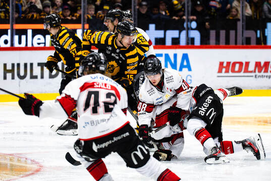 Skellefteås Lars Bryggman och Malmö Redhawks Lauri