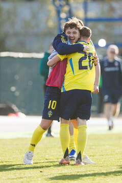 Player of Sweden celebrate