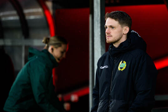 Coach William Strömberg of Hammarby
