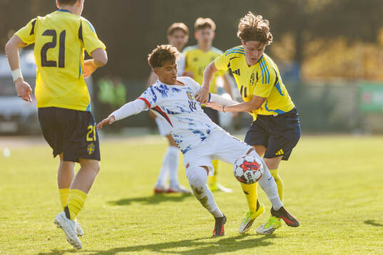 Aleksander Borgersen of norway and Lucas Landgren Persson