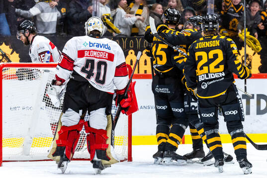 Skellefteås spelare jublar