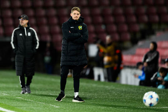 Coach William Strömberg of Hammarby