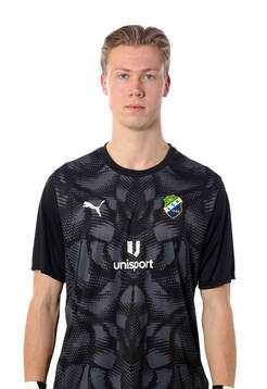 Ljungskiles målvakt Lukas Eriksson
