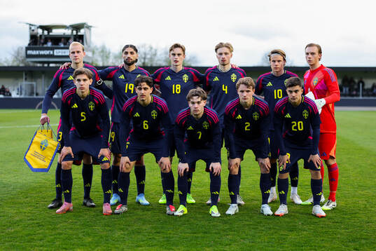 Starting eleven of Sweden