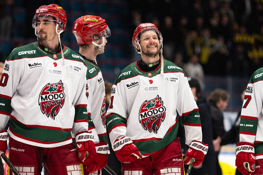 Modos Victor Berglund jublar