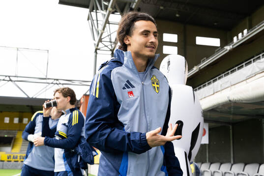 Amin Boudri of Sweden's U21 national football team