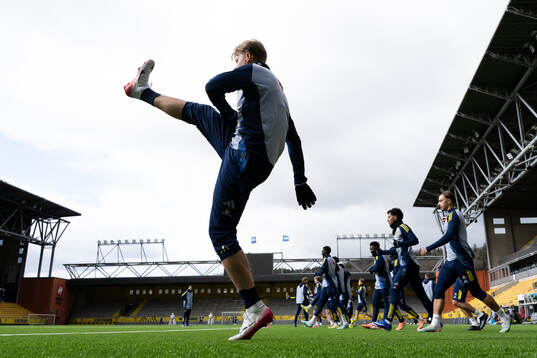 Bläddra bland fler bilder av Football, U21, Sweden, Training