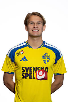 Markus Karlsson of Sweden's U21 national football team at a